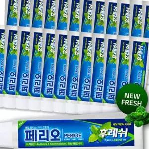 (올핀)대용량 페리오 뉴후레쉬 알파 치약 150g 48개