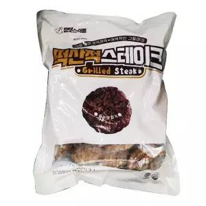 맘모스 떡산적 스테이크 2kg 1개 (60gX약33~34개입)