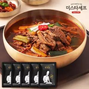 [NS홈쇼핑][미스타셰프] 육개장 600g x 5팩[36144988]