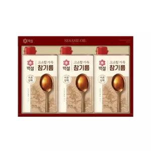 [CJ] 명절 선물세트 백설 고소함가득참기름 1호 x1개