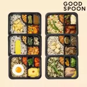 굿스푼 저당 당뇨도시락 식단 6종 6팩 솥밥 임당 영양식사 배달 맛있는 밥 반찬 한끼