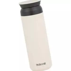 ( )키친아트 스텐 480ml 화이트 물병 휴대용 텀블러 보틀