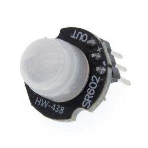 1PCS 미니 모션센서 감지기 모듈 적외선 PIR 키트 스위치 브래킷 arduino Diy 용 MH-SR602