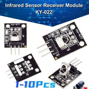 KY-022 IR 적외선 센서 수신기 모듈 Arduino DIY 용 2.7-5.5V 원격제어 3Pin TL1838 VS1838B