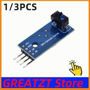 GREATZT 1/3PCS TCRT5000 적외선 반사형 IR 광전 스위치 배리어 라인 트랙 센서 모듈 블루