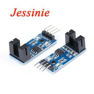 10Pcs/1pc 적외선 속도 센서 모듈 펄스 계산 모터 TR9606 Arduino 3.3-5V 용 광 커플러 광전 스위치