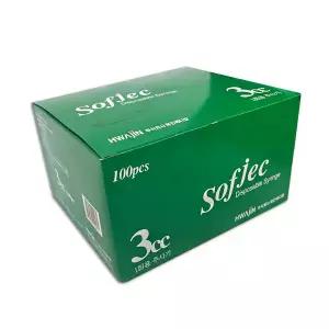 화진 경구용 일회용 주사기 3cc 100개 멸균 마개주사기