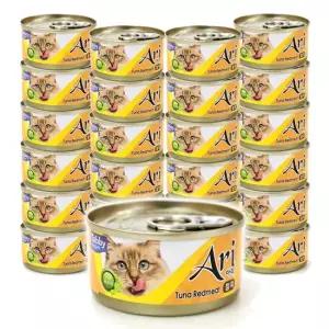 테비토퍼 테비 아리캔 참치 80g X 24개 고양이캔