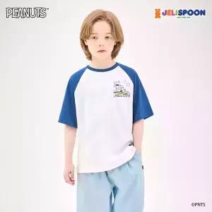 [피너츠]스누피 에너지서핑레글런티셔츠 /아동복