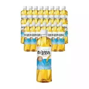웅진 하늘보리 유/무라벨 랜덤 500ml, 24개