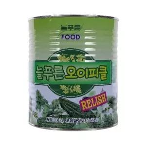늘푸른푸드 랠리쉬 오이 피클 3kg