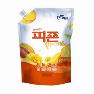 피죤 옐로우미모사향 섬유유연제 빨래 용품 2.1L 4개