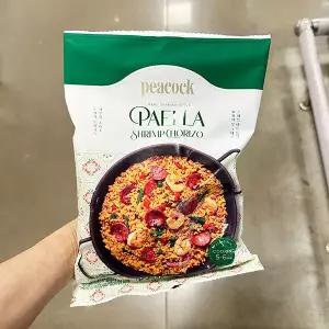 피코크 쉬림프 초리조 빠에야 500g 아이스박스포장