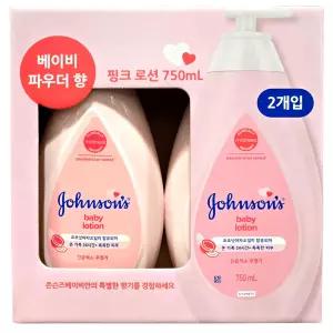 존슨즈 베이비 핑크 로션 750ml x 2개 코스트코