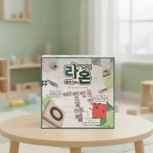 코리아보드게임 라온 우리말 겨루기 한글게임 단어 타일 만들기 낱말 카드 장난감 한글공부