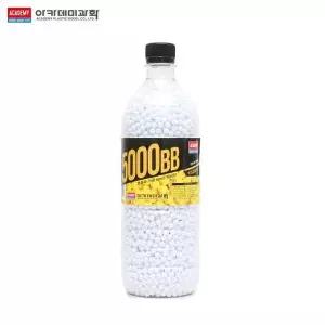 [셀러허브]아카데미과학 비비탄 흰색 5000발 (초음파 가공 6mm 총알) (17514) (S15747309)