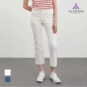 자수포인트 부츠컷 데님팬츠_VVCMP4M4261
