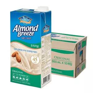매일 아몬드브리즈 오리지널 950ml 10팩 904169 , 1개입