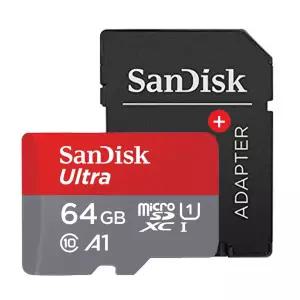 블랙박스 sd메모리카드 샌디스크 Micro SD 울트라 QUA4 64GB