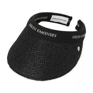 헬렌카민스키 MUST IT_ 비앙카 여성 바이저 HAT50265 CHARCOAL BLACK LOGO