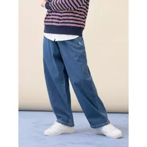 빈폴 키즈 BEANPOLE KIDS 간절기 커브드 데님 팬츠 - 블루 243282