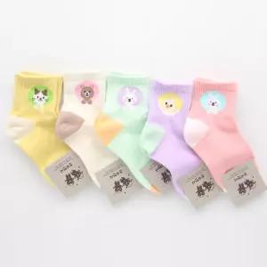 국내산 사계절 아동양말 귀여운 동물원 5켤레묶음 유아 키즈 발목 어린이 남아 여아 세트