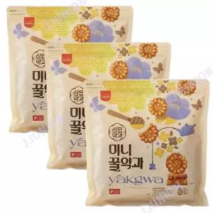 삼립 미니 꿀약과 대용량 1kg 3개