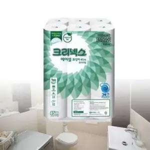 물에녹는에어셀 두루마리 화장지 물에 녹는 에어셀 24롤