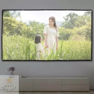 휴대용 빔프로젝터 스크린 화면 캠핑 16:9비율 330X187CM