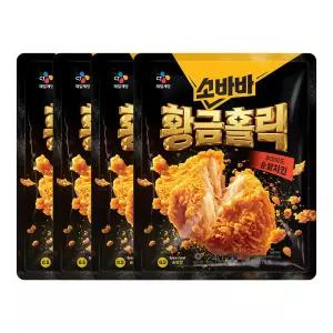 CJ 고메 소바바 황금홀릭 순살 240G 4개