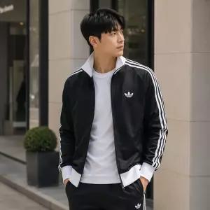 [아디다스] 져지 클래식 트랙 탑 남성 블랙 KE3527