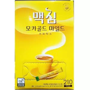 일회용 커피믹스 (맥심 모카 210T) 업소용/야외활동용/진한맛