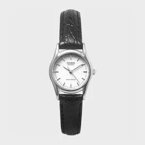 CASIO 카시오 LTP-1094E-7A 여성 가죽밴드 심플 손목시계