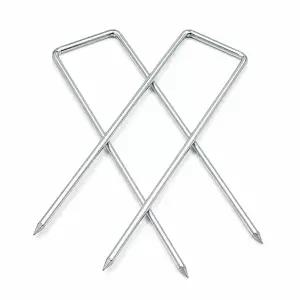 신명 멀칭고정핀 5cm x 15cm(18cm) 대(특대) 부직포 제초매트고정 농업용 원예용