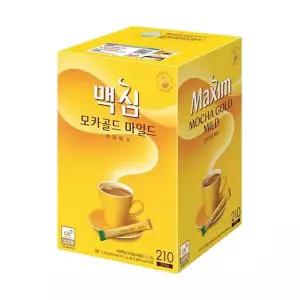 [셀러허브][동서식품] [무료배송]맥심 모카골드 마일드 커피믹스 210개입 x 1개 (S38319455)