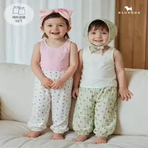[블루독] (선등록)베이직 뱀부 2종런닝PK (24W1050151)