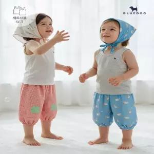 [블루독] (선등록)베이직 뱀부 2종런닝MG (24W1050003)