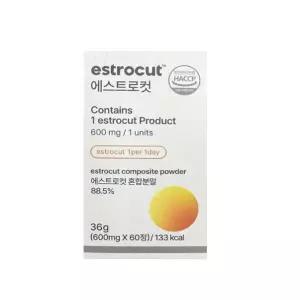 에스트로컷 600mg x 60정 1박스
