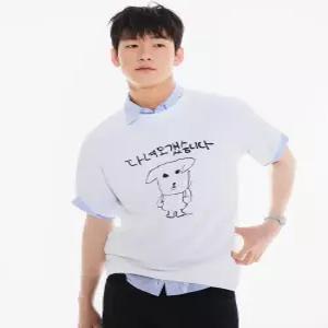 가나디 반팔 티셔츠PRINT_SPRLG25U09