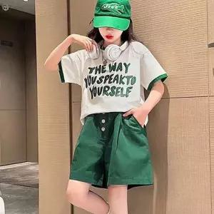 베비포 초등 여아 상하복 주니어 등교룩 고학년 여름 상하세트 YR4