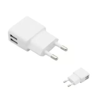 파인테라 고속충전기 화이트 5V 2A 2 Port 케이블미포함