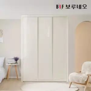 보루네오 E0 하이그로시 글램 여닫이 작은방 붙박이장 10cm