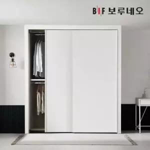 보루네오 E0 PET 나비드 슬라이딩 작은방 붙박이장 10cm