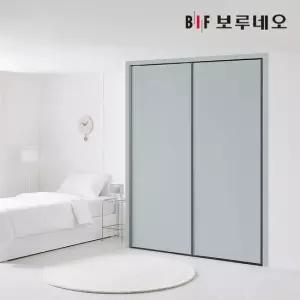 보루네오 E0 PET 파스텔 슬라이딩 작은방 붙박이장 10cm