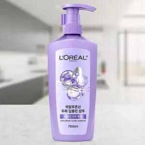 로레알파리 히알루론산 두피 딥클린 샴푸 48시간 산뜻 700ml 1개
