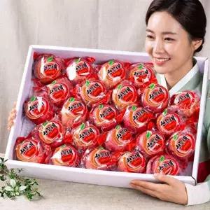 [산들네][산들네] 껍질째 먹는 경북 세척사과 5kg 28과내외