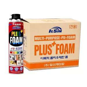 일신 우레탄폼 플러스 폼 건 750ml 15개 1박스
