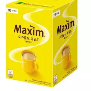 맥심 모카골드 커피믹스 12gx210T 커피음료 내용없음 건강음료 전통차 탕비실 오피스 8F952