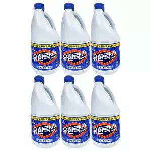 락스 레귤러 2L 한박스 으 청소