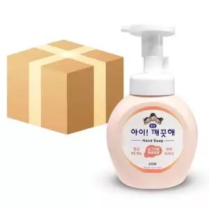 아이깨끗해 복숭아 핸드워시 용기 250ml 18개